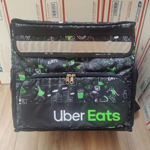 Uber Eats Limited Edition Artist (Sophia) Insulated Backpack Food Bag (NEW )